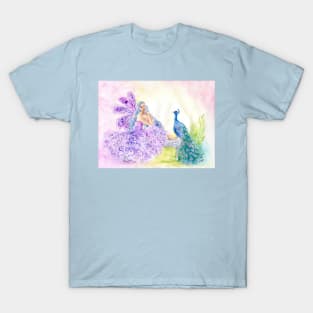 Amethyst Peacock FAiry T-Shirt